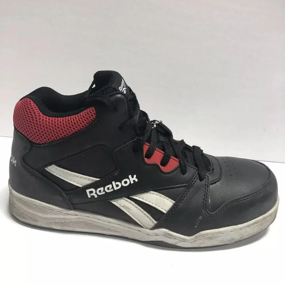 Reebok Men’s RB4132, Black Work Sneakers, Size 11Wide